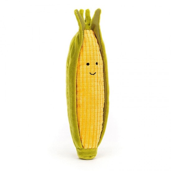 Jellycat Vivacious Vegetable Sweetcorn 活泼甜玉米公仔 H20 X W6 CM